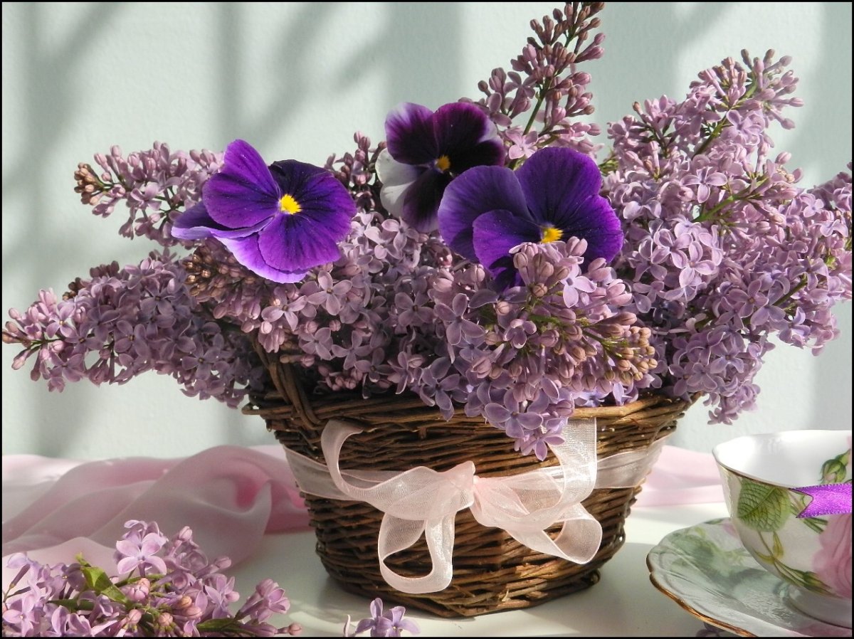 Английские открытки с цветами