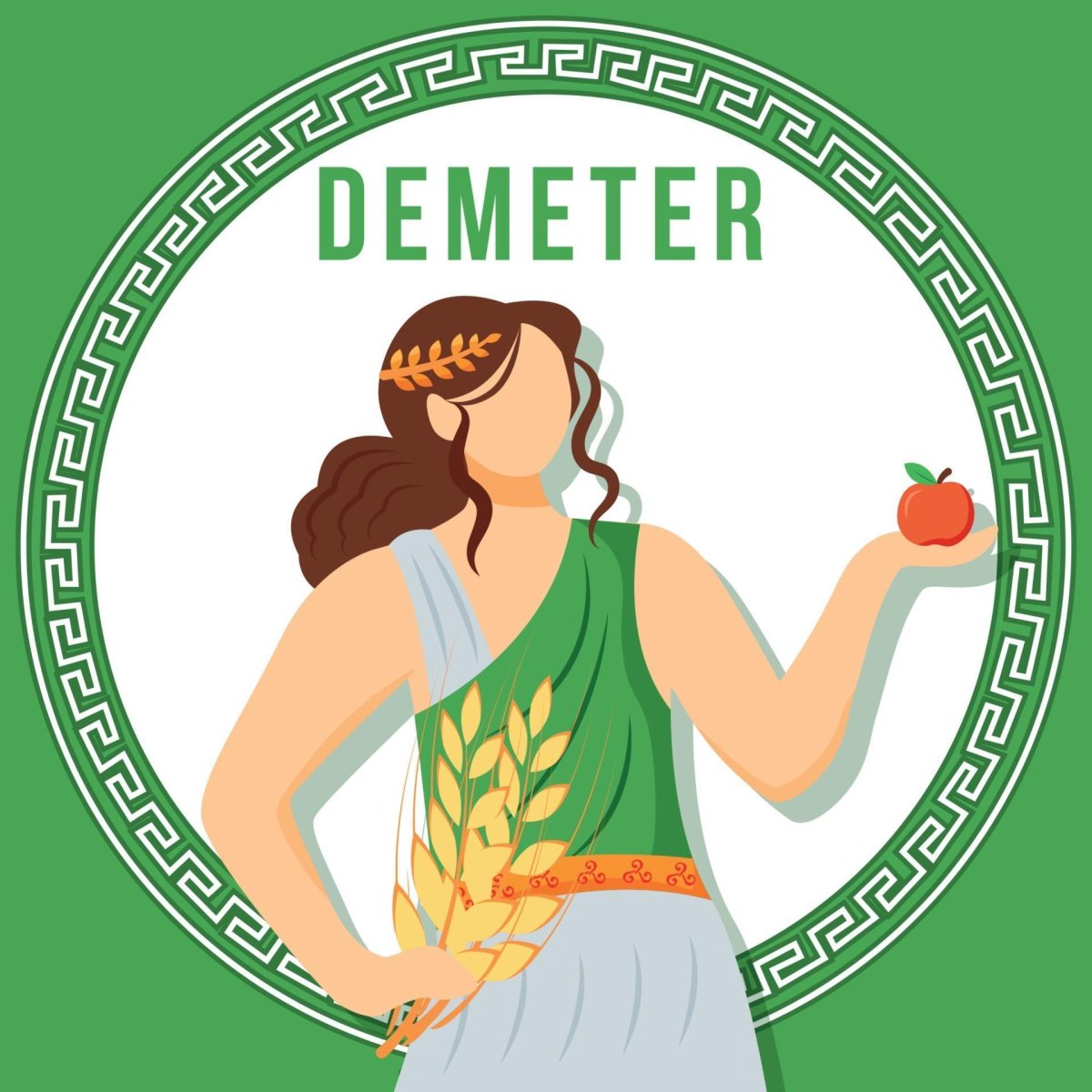 Богиня Деметра на Олимпийских играх