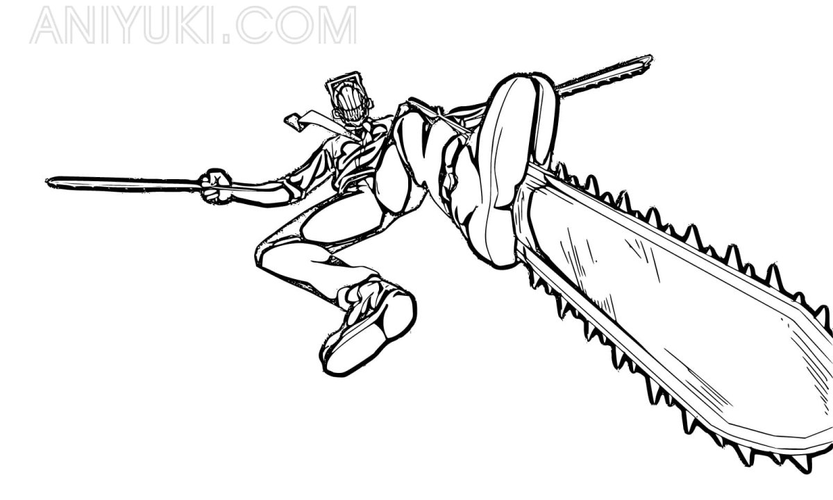 Бензопила раскраска