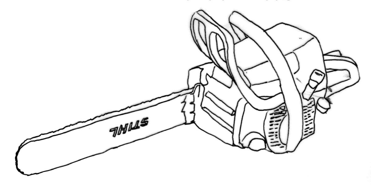 Цепная бензиновая пила vector gs24201