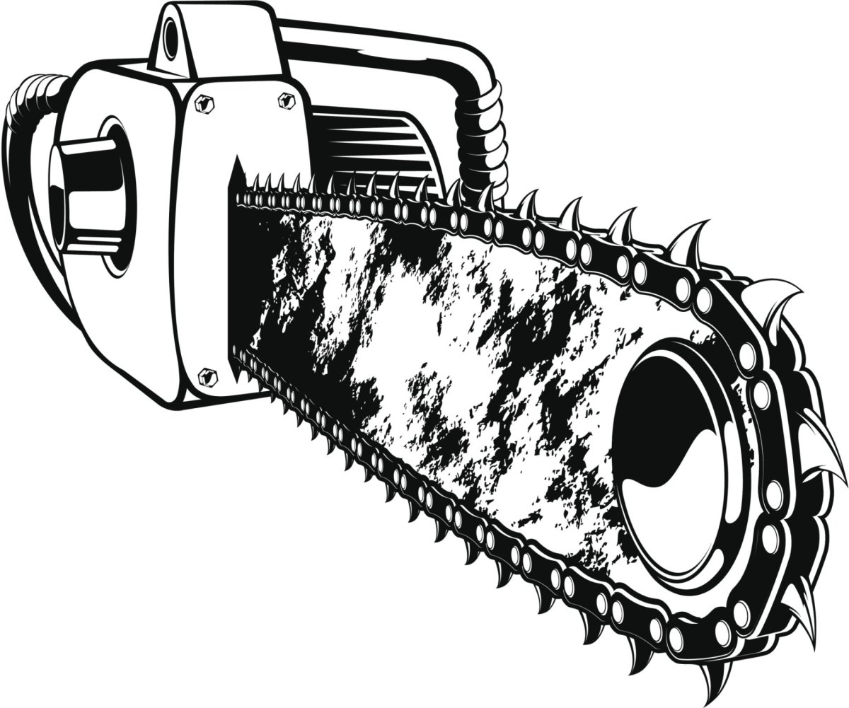 Бензопила эскиз
