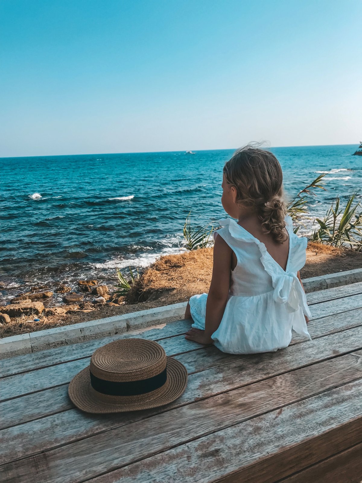 Детская фотосессия на море