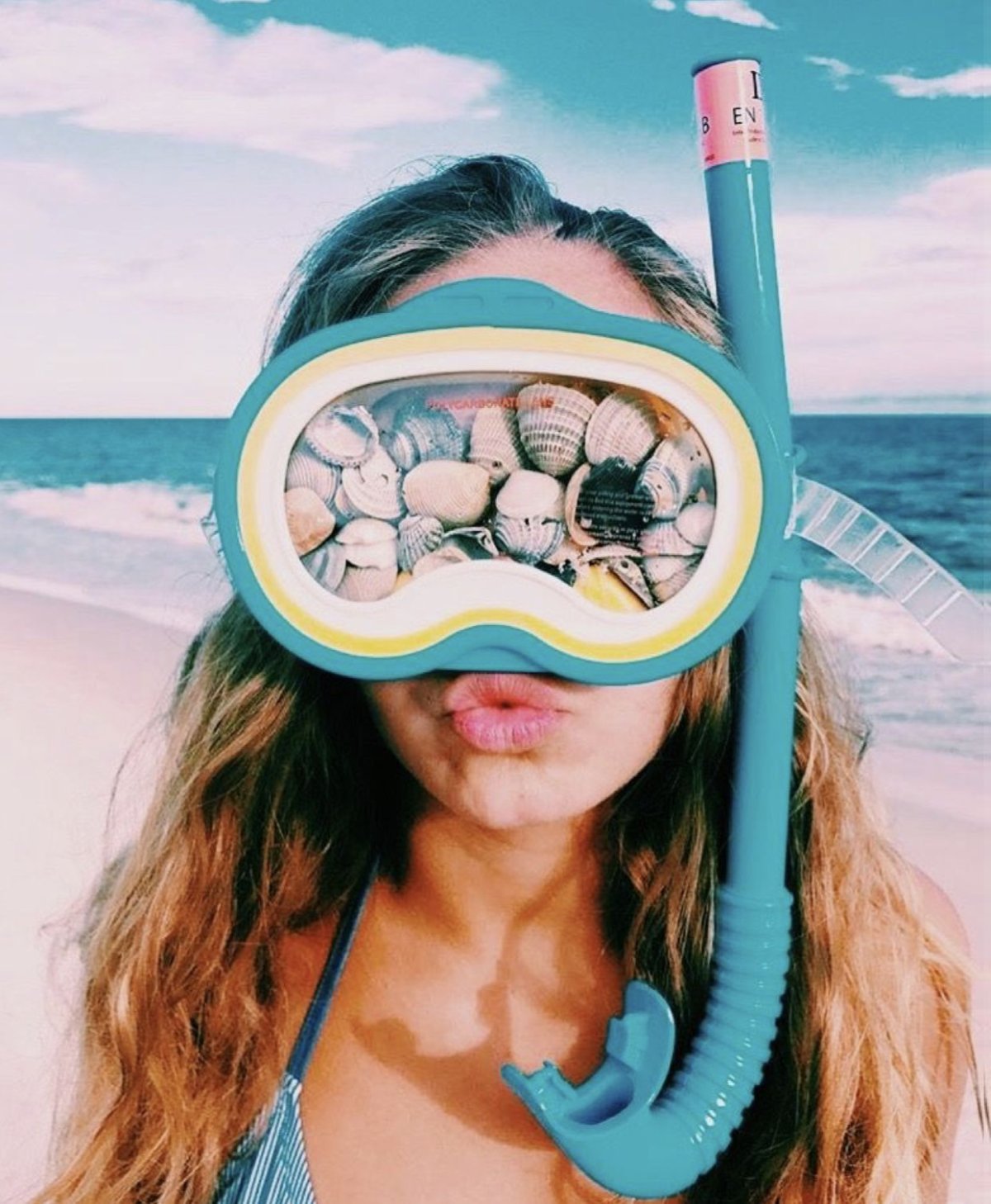 Необычная фотосессия на море