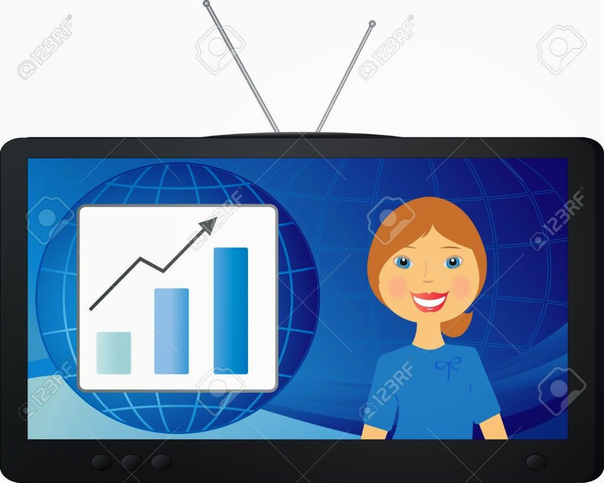 Телевизор новости рисунок