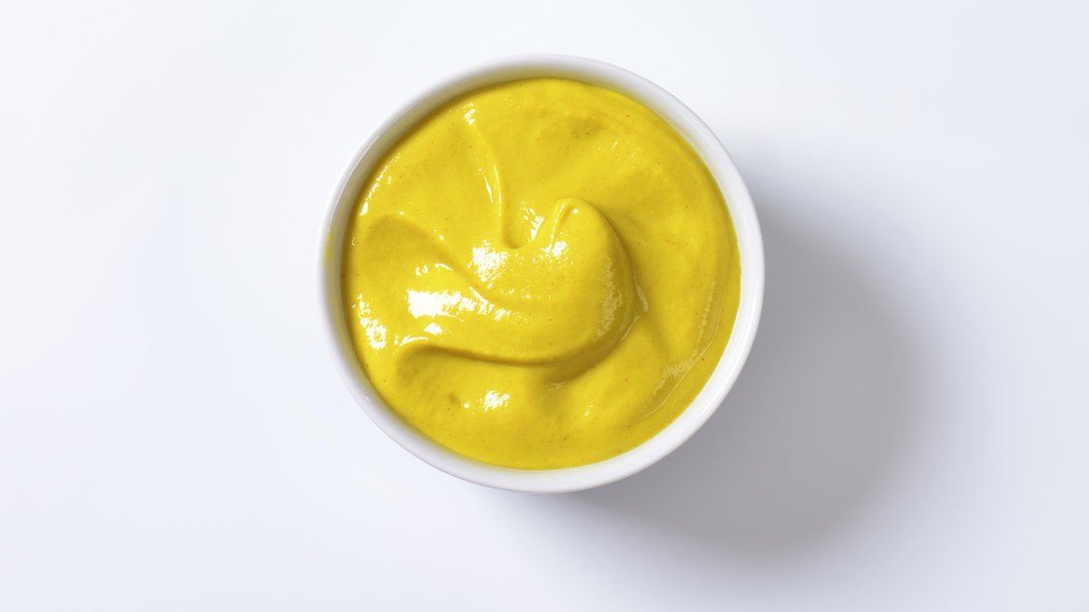 Банка горчицы рисунок