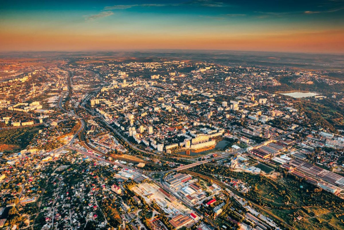 Кишинев панорама