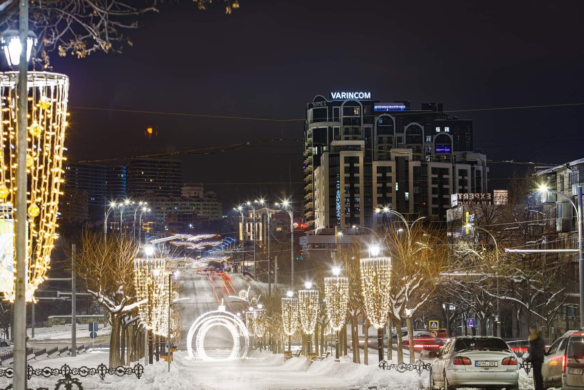 Город в Молдове Чисинау