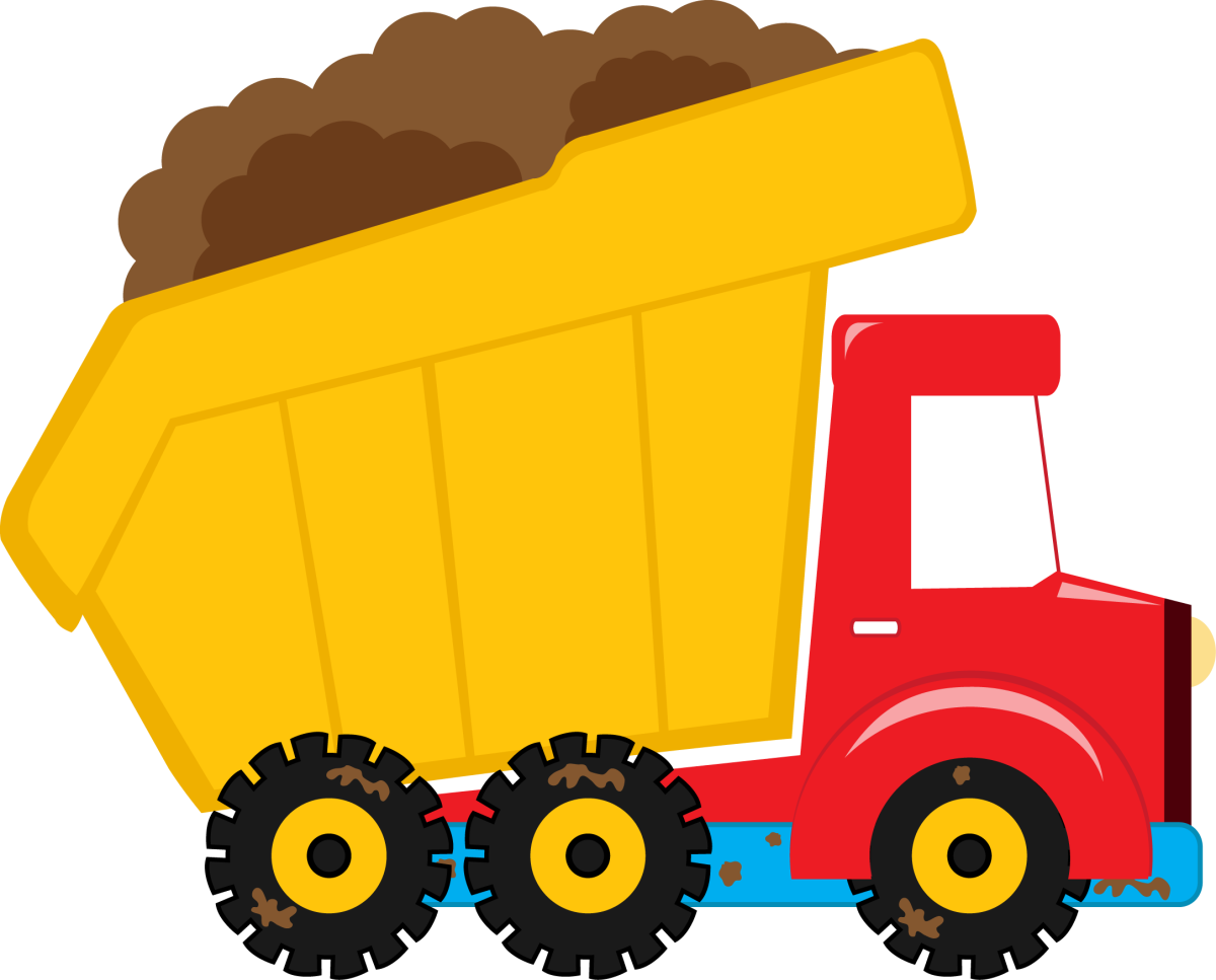 Самосвал мультяшная