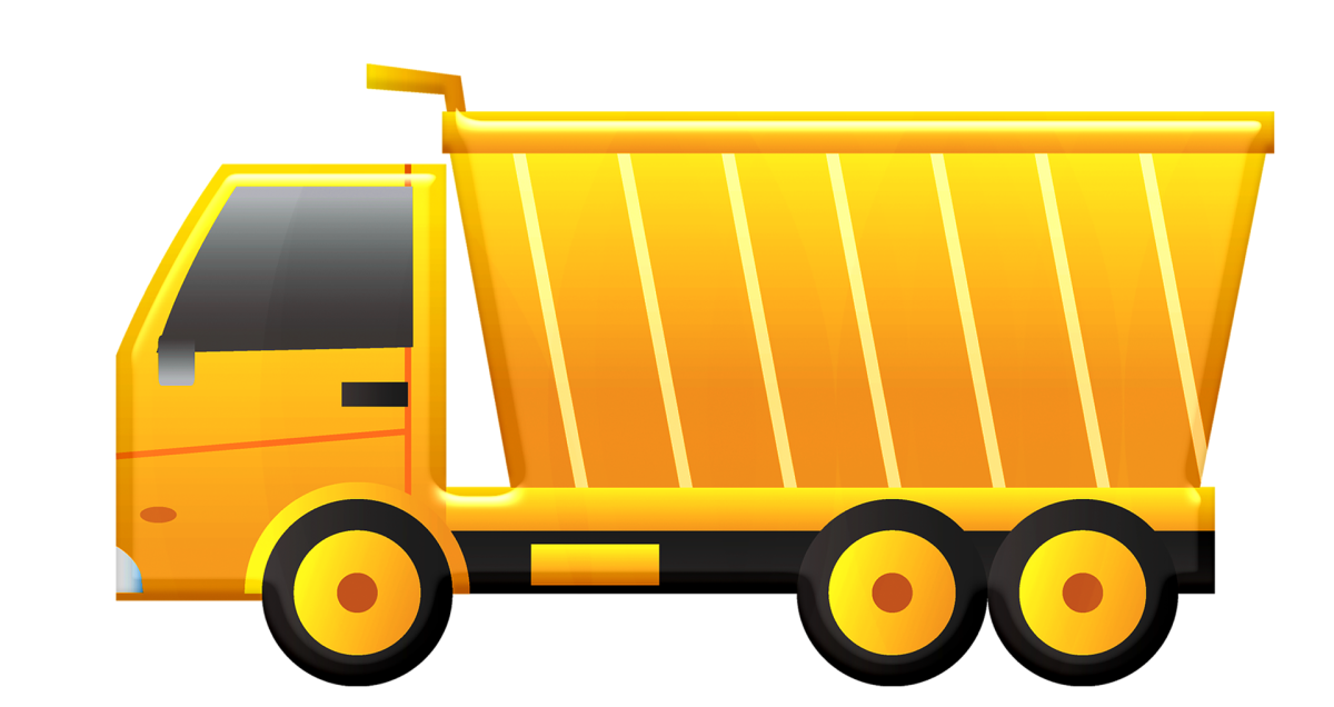 Самосвал мультяшный