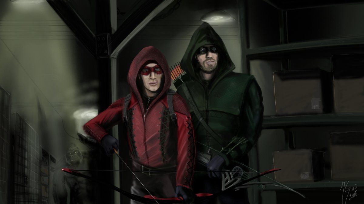 Маленькая красная стрелка