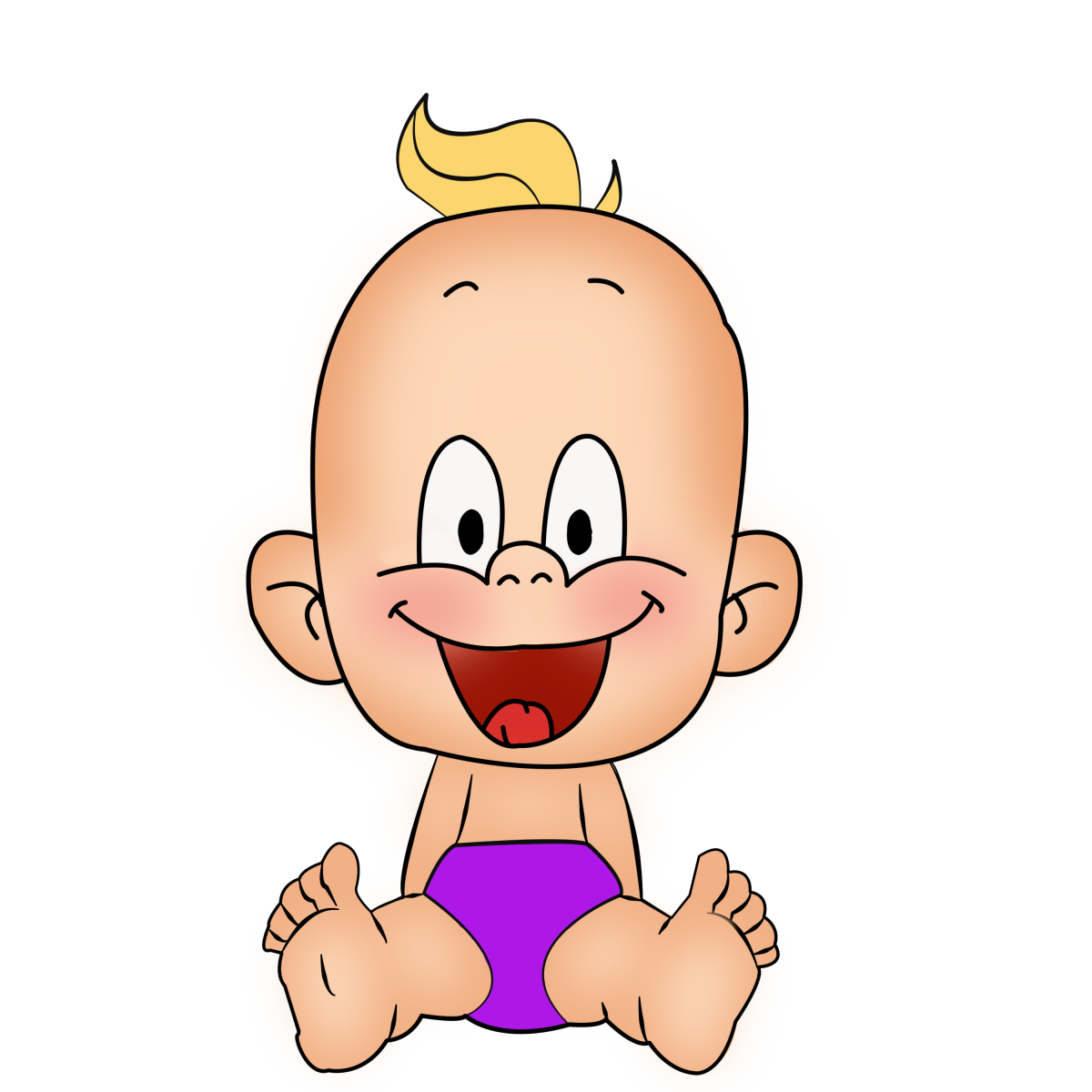 Пупс мультяшный