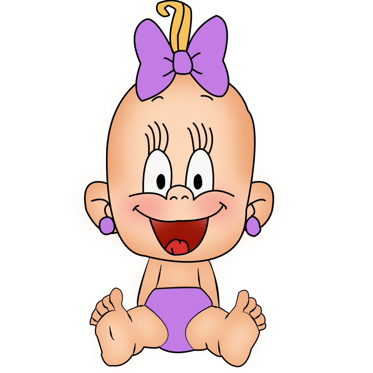 Пупс рисунок