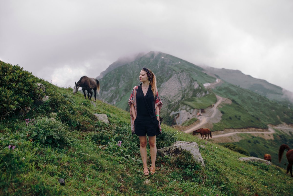 Национальное свадебное платье карачаевцев