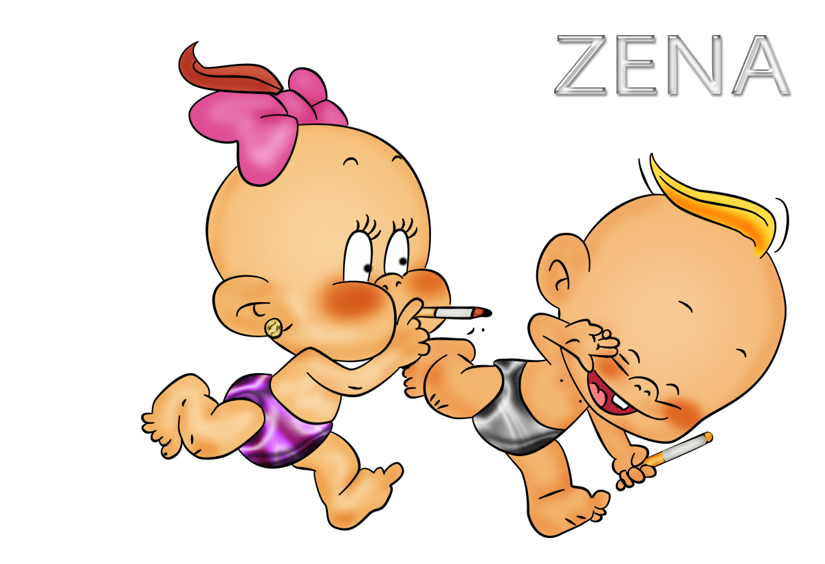 Карапузы на прозрачном фоне