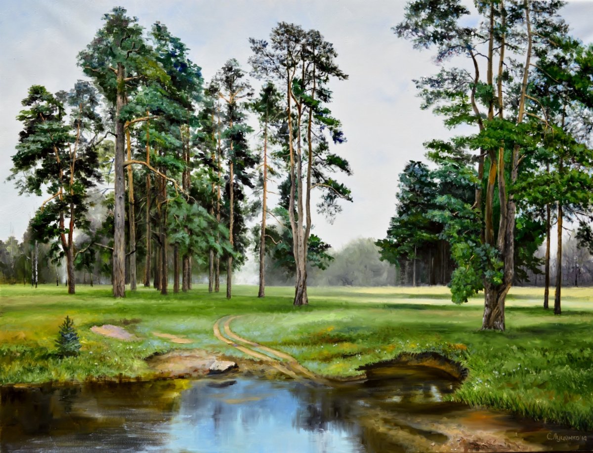 Художник Луценко Сергей Сергеев картины