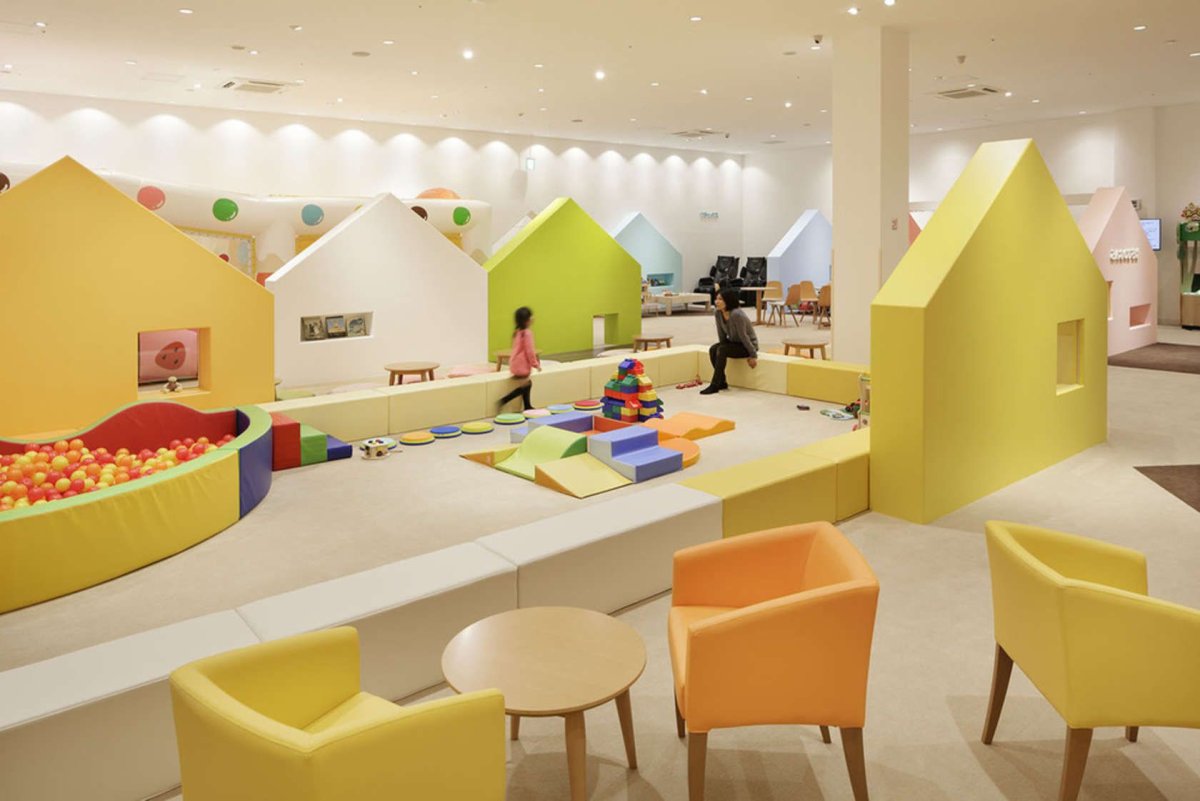 Детские игровые комнаты в Европе