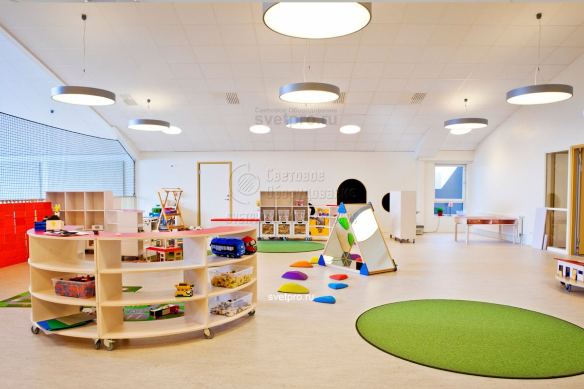 Освещение в детском саду