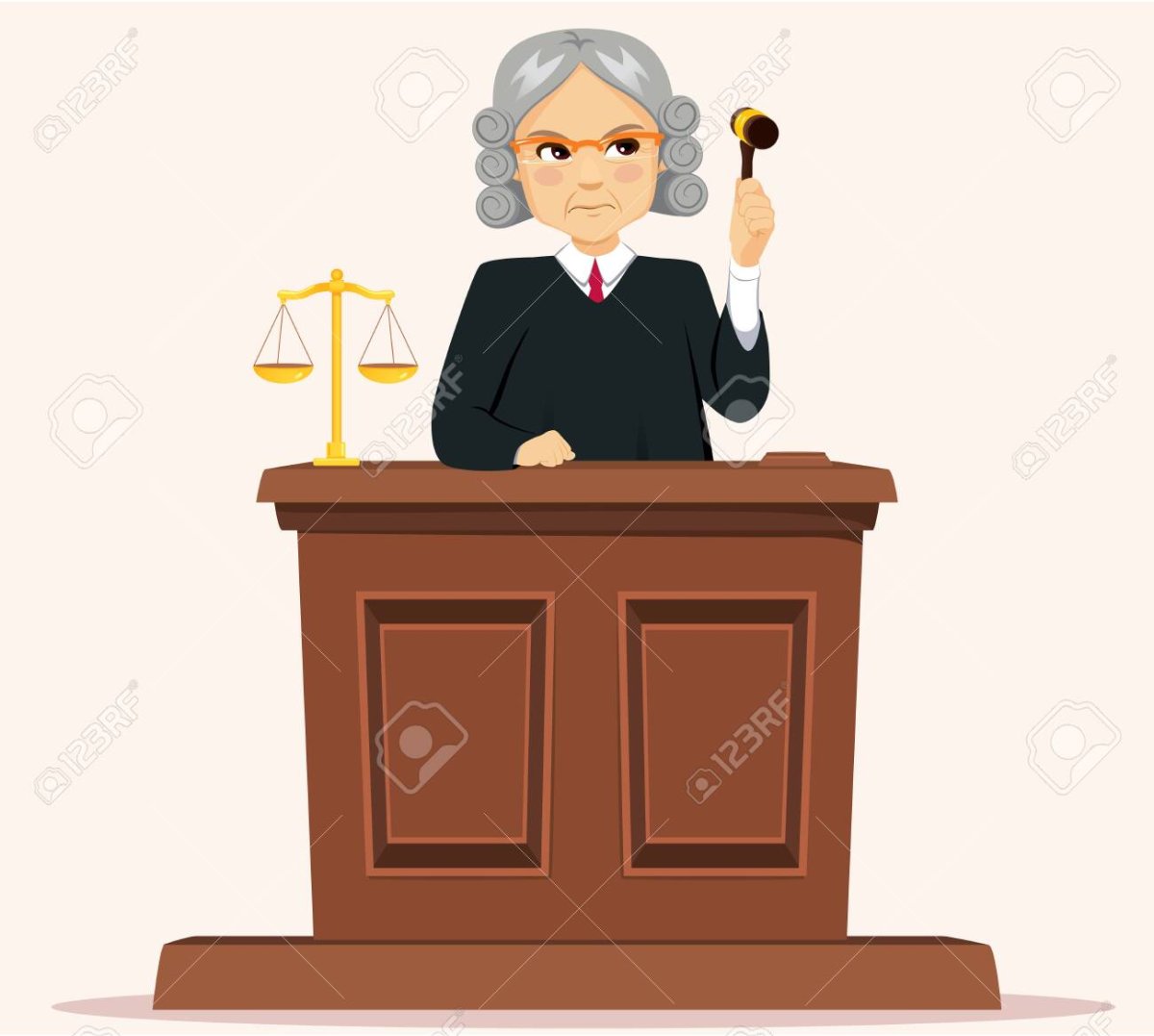 Судья вектор