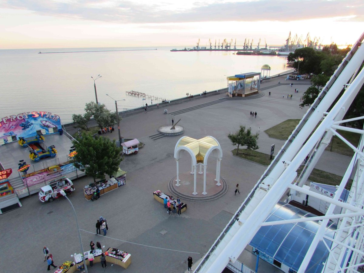 Беседки на Азовском море