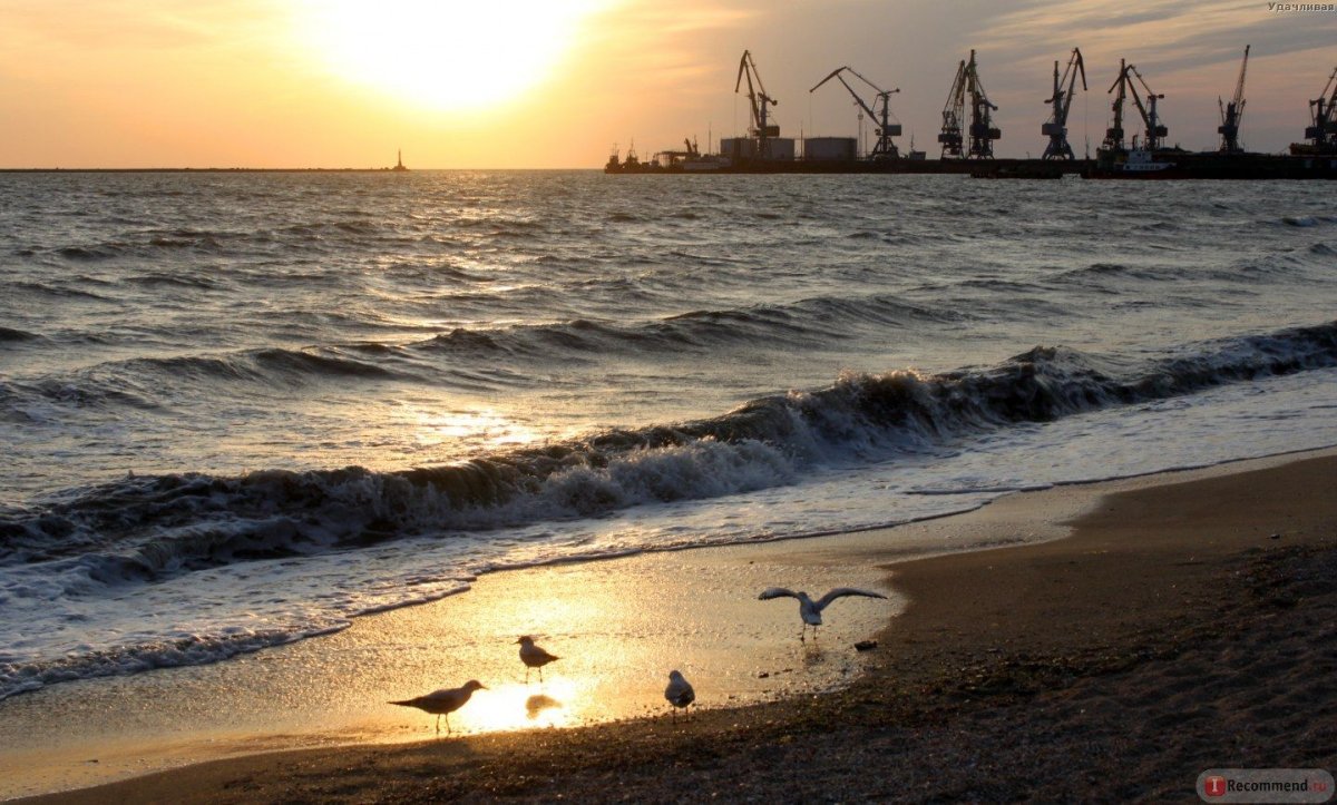 Бердянск панорама набережной