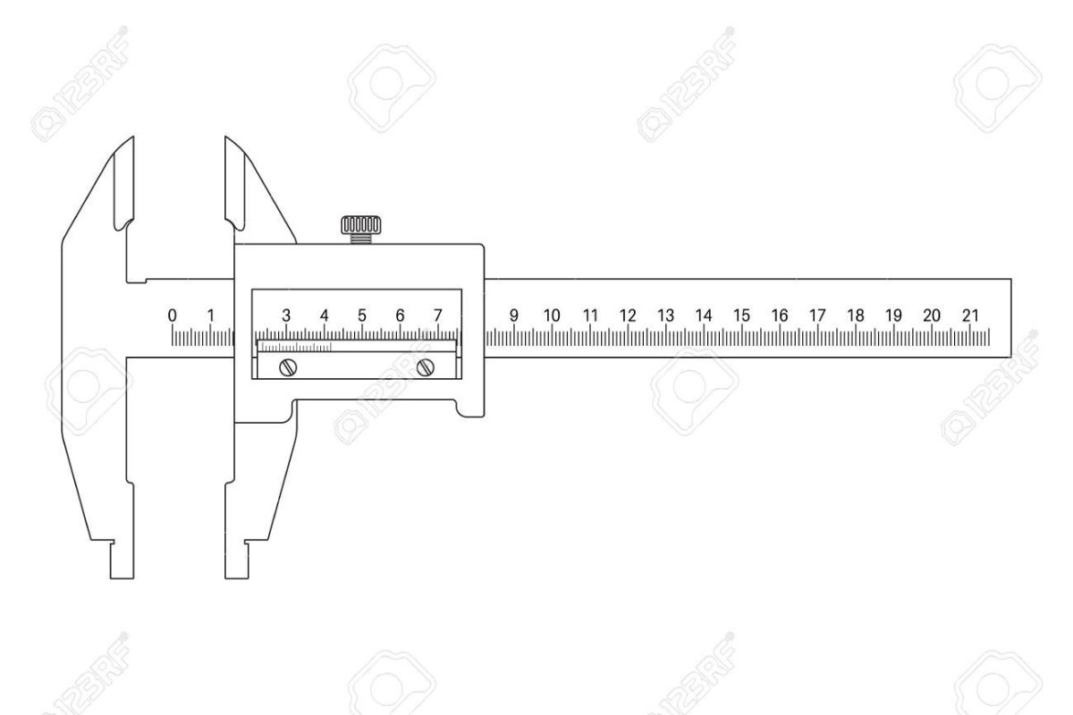 Штангенциркуль вектор