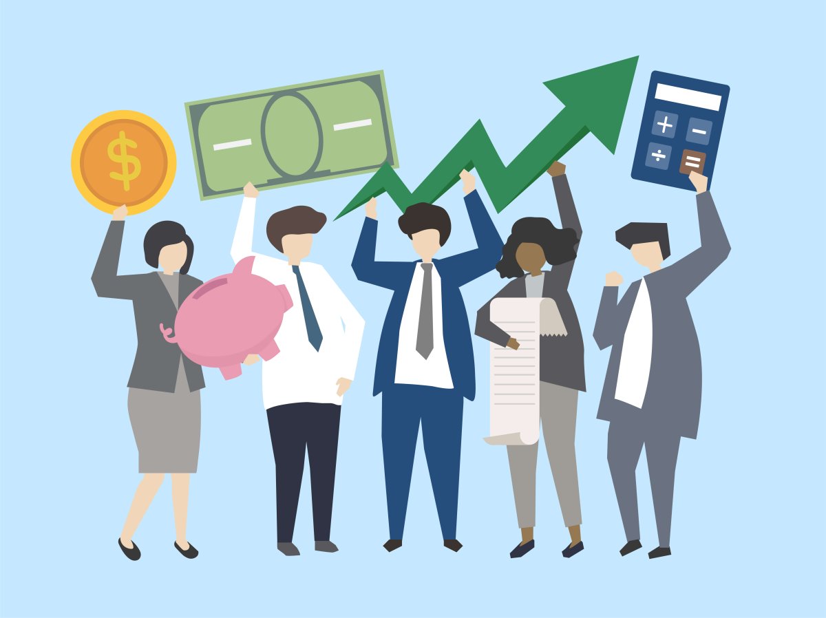 Акционер рисунок