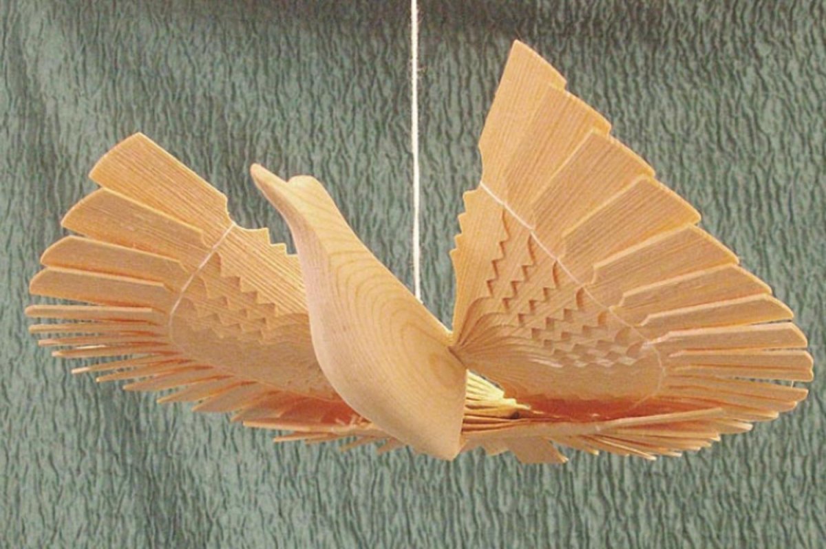 Щепная птица 19 век