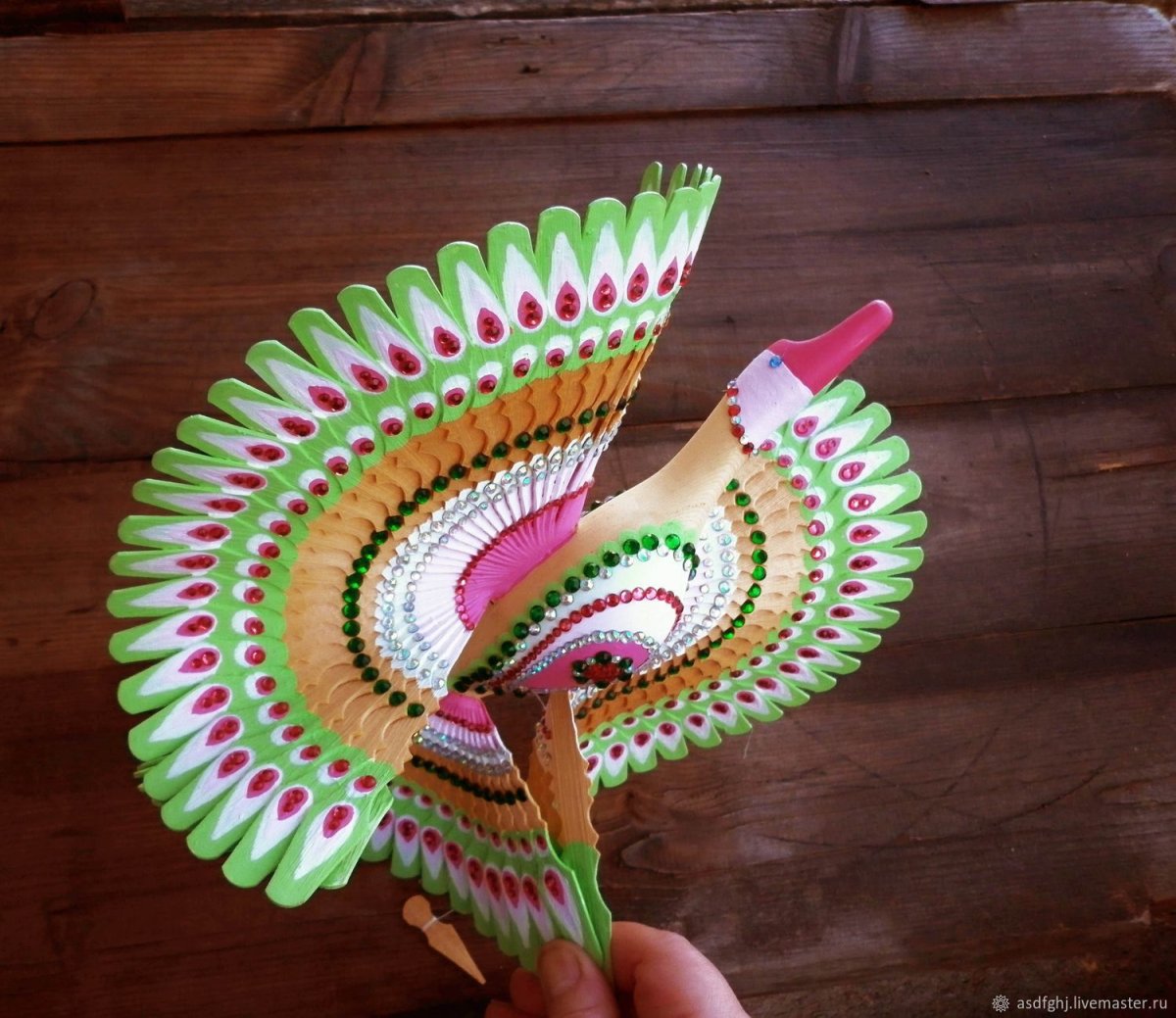 Архангельская щепная птица счастья