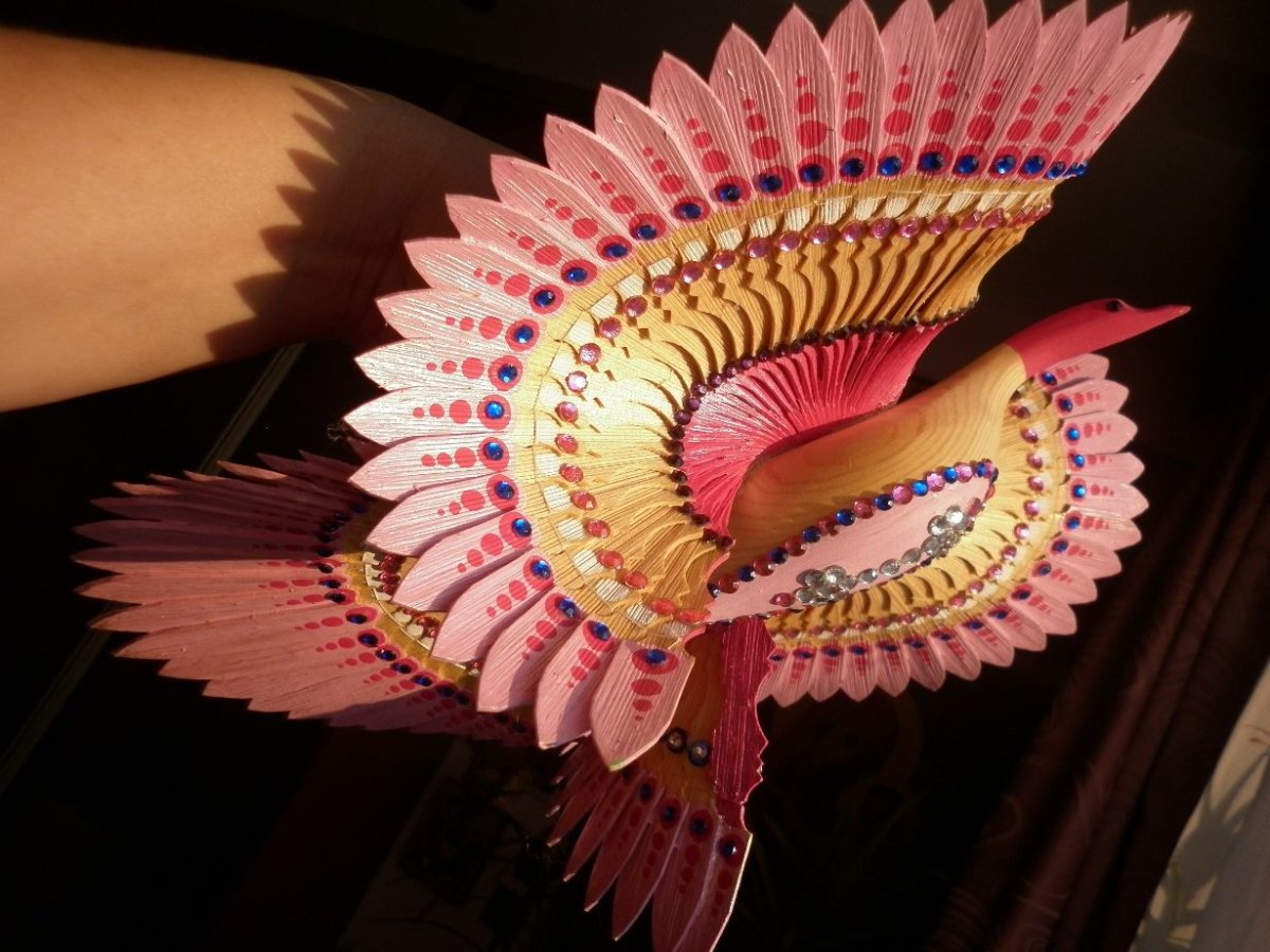 Щепная птица счастья Архангельск