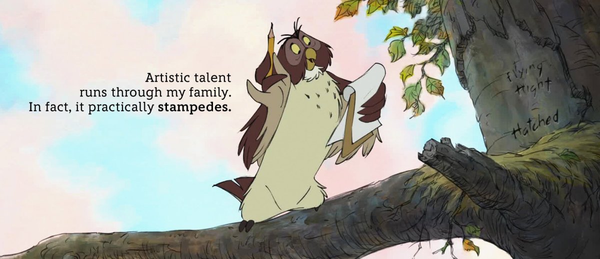 Дом Совы Винни пух