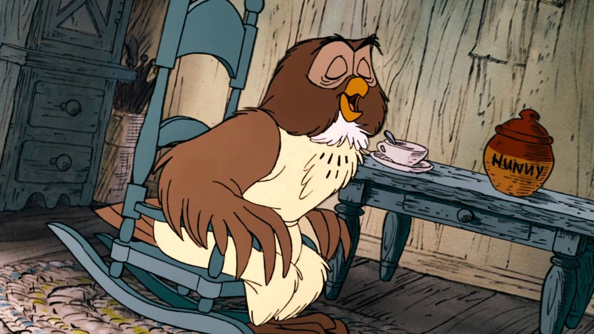 Винни пух Дисней Сова