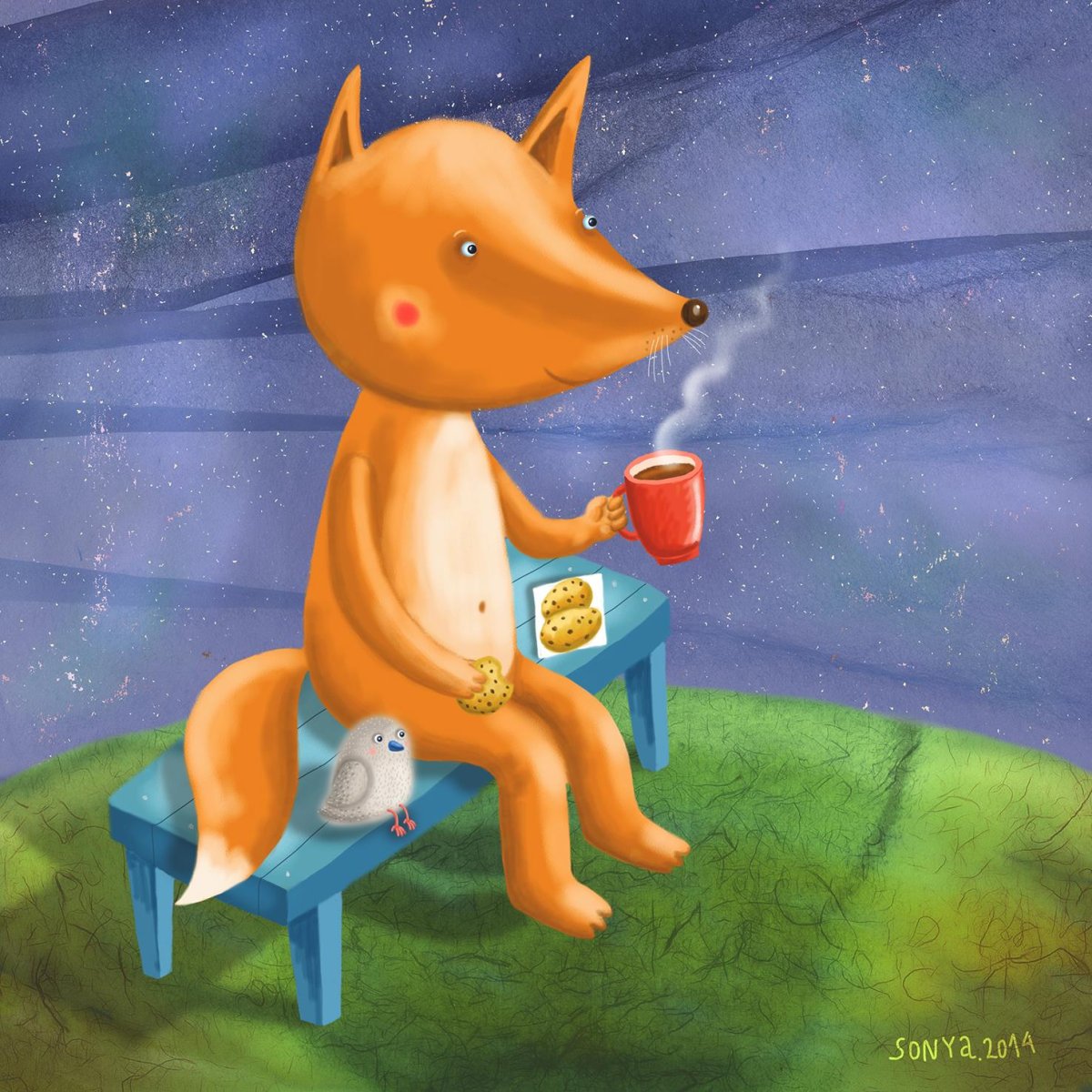 Позитивная лиса