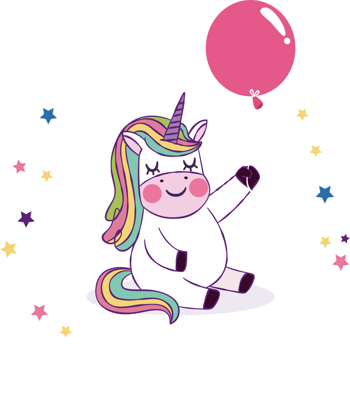 Розовый Единорог