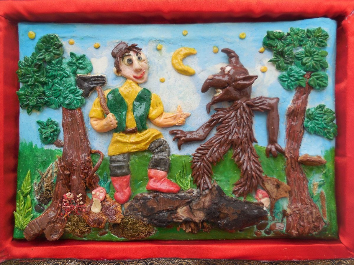 Рисунок Су анасы Габдулла Тукай карандашом