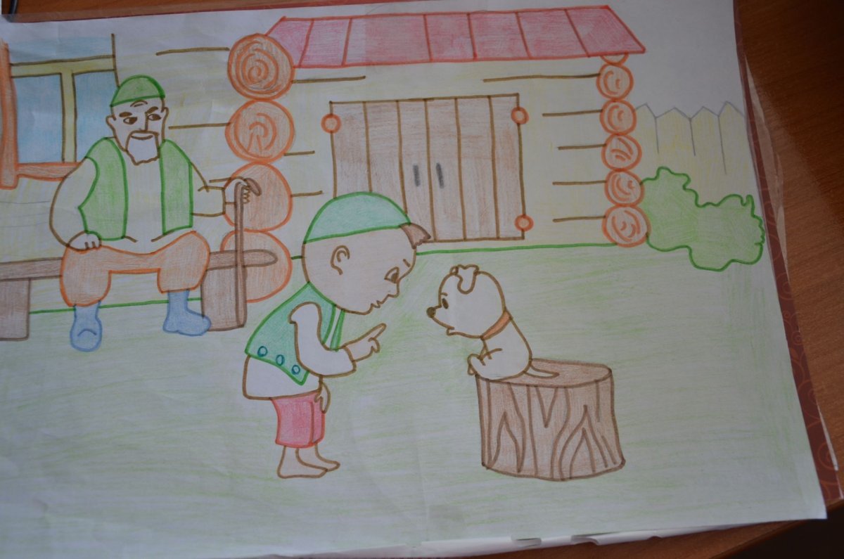 Рисунок Акбай Габдулла Тукай