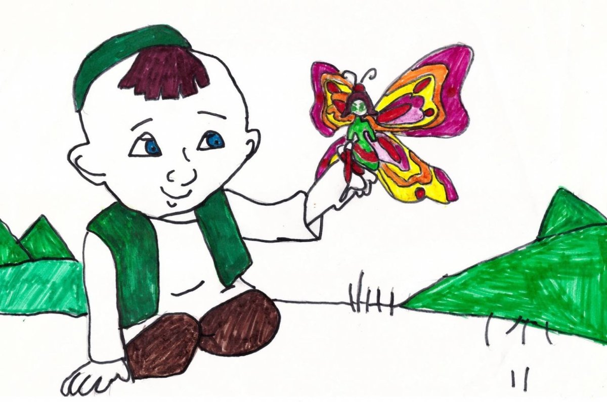 Рисунок Шурале Габдулла Тукай