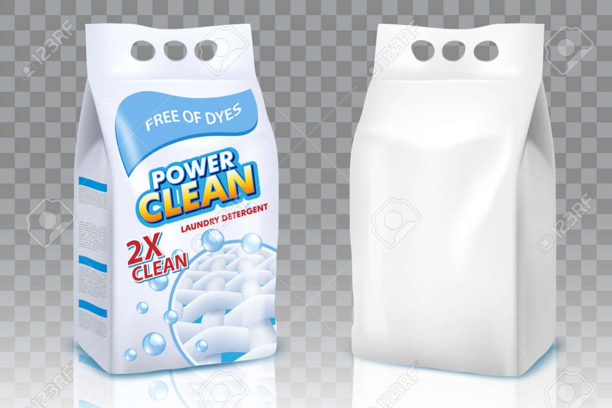 Mockup стиральный порошок