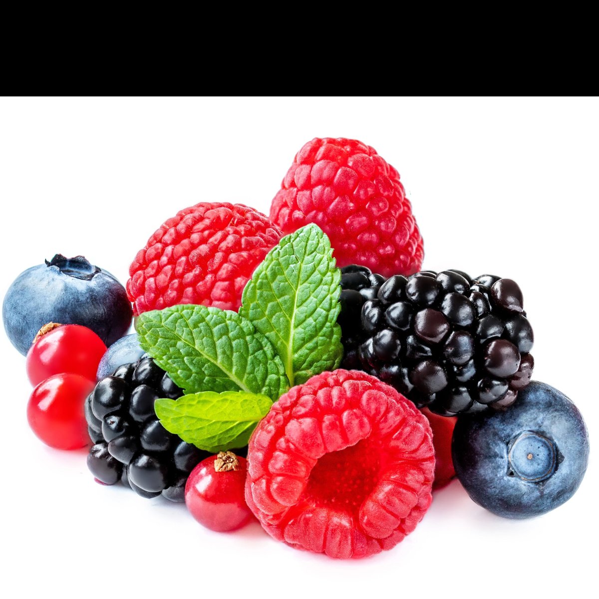 Малина без фона