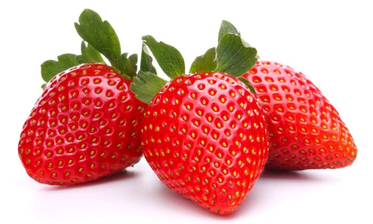 Ежевика на белом фоне