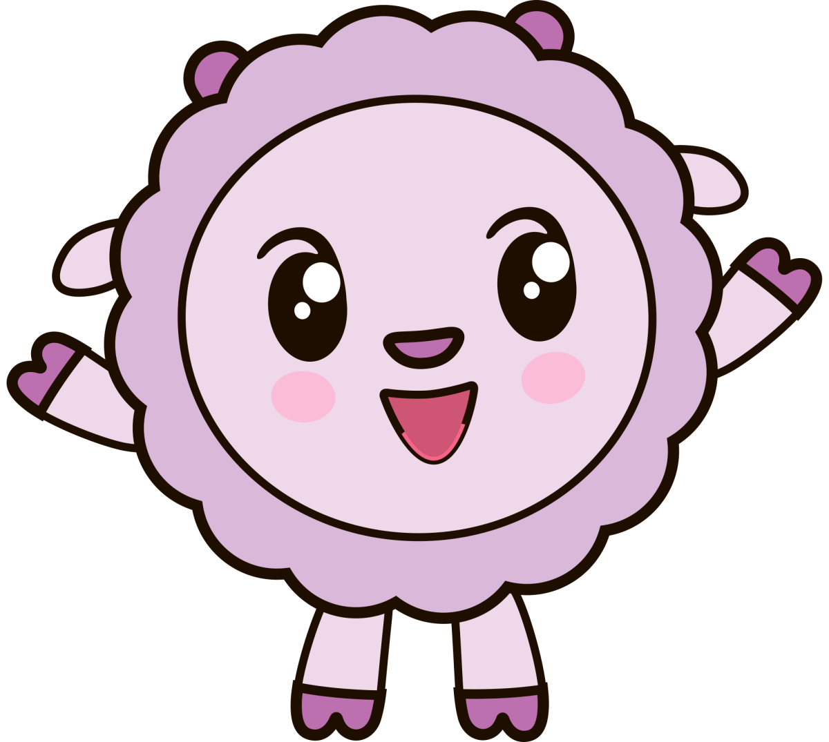 Панди из смешариков 2д