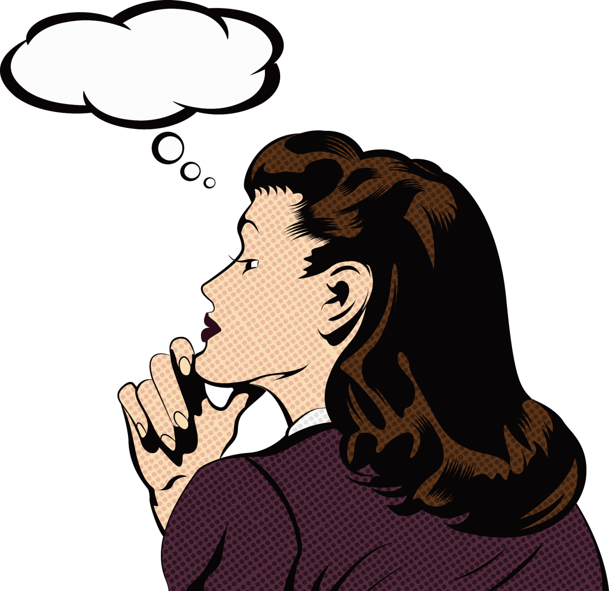 Задумчивый человек