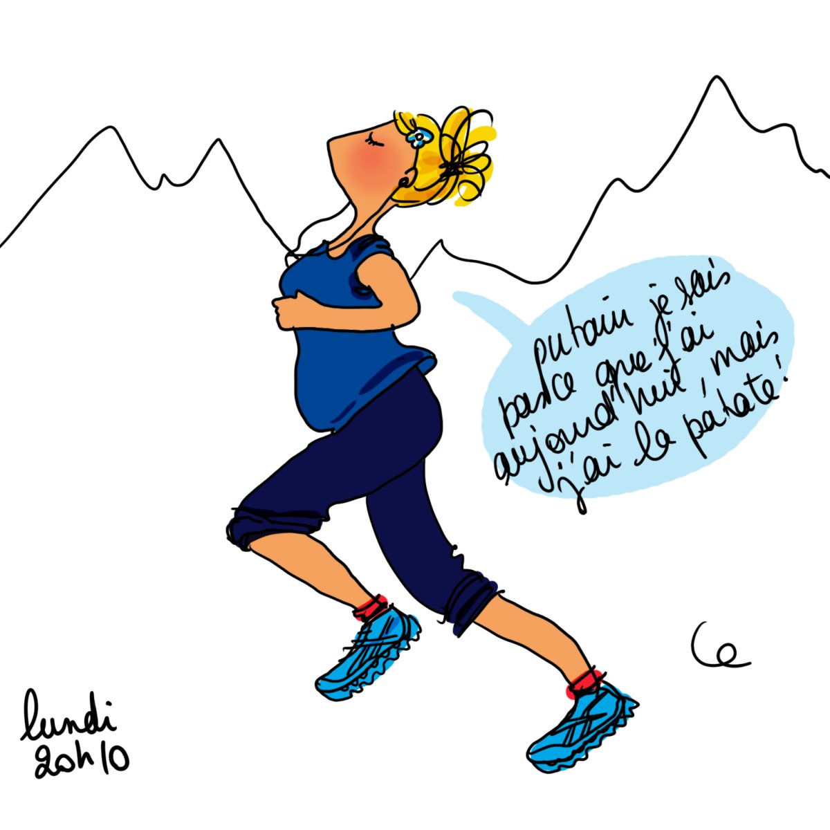 Открытка бегуну