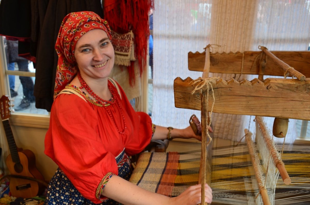 Картина ткачихи Тыранов