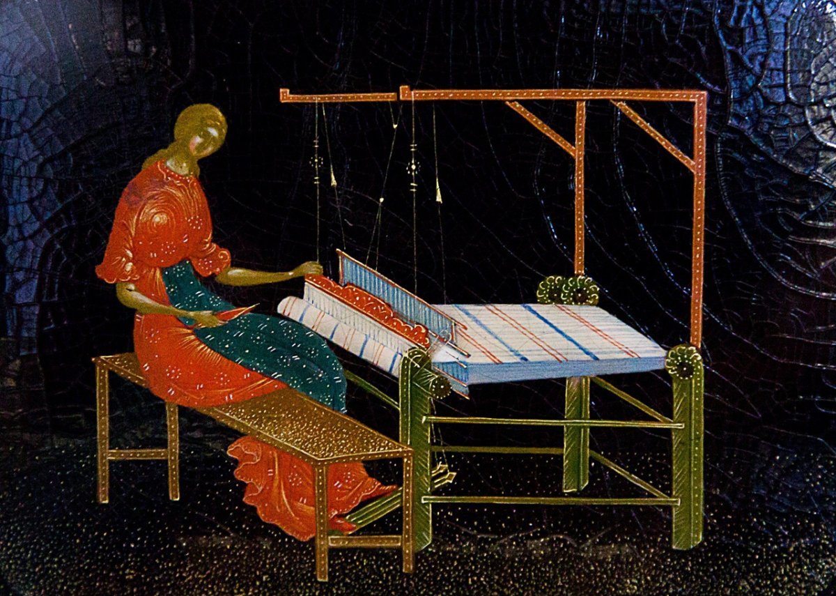 Белоруссия традиции Ткачество