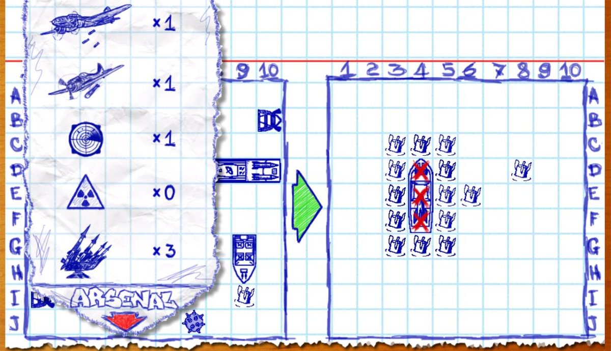 Игра морской бой Sea Battle