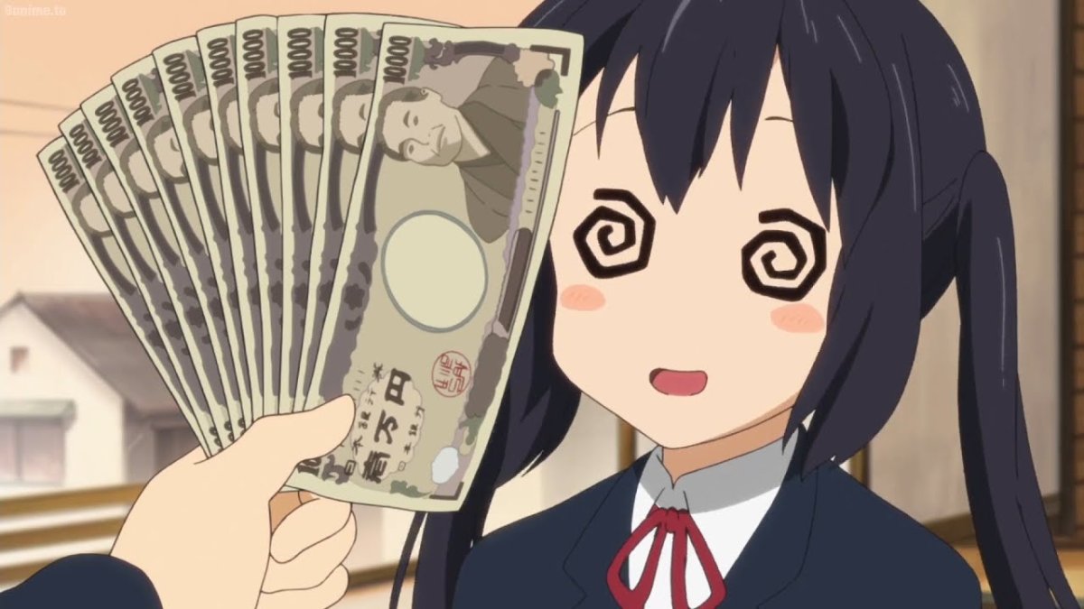 Аниме деньги