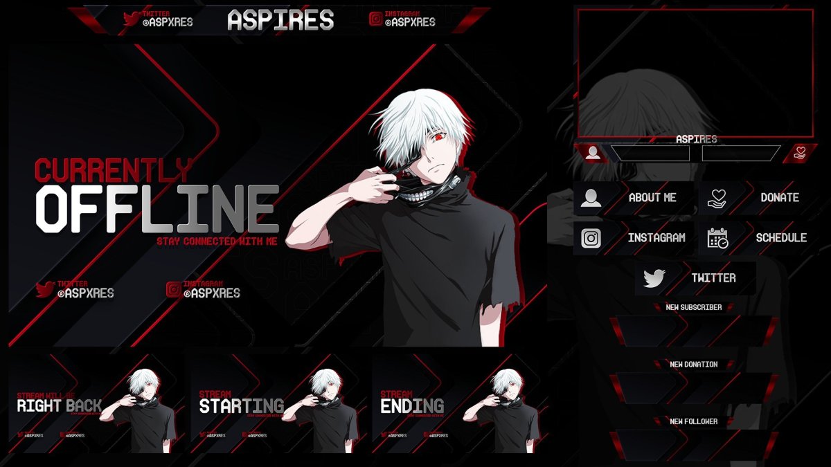 Панель ПК для Твича