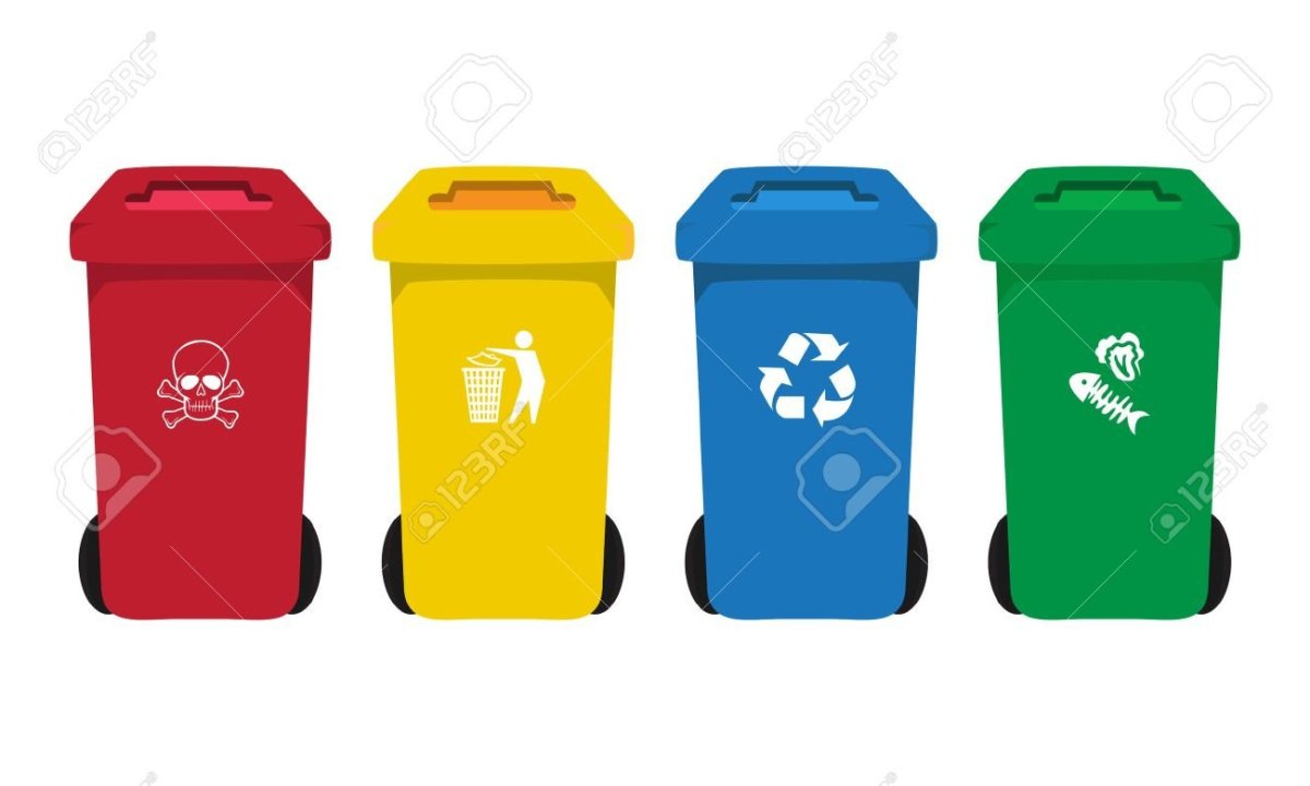 Иллюстрации для мусорных баков