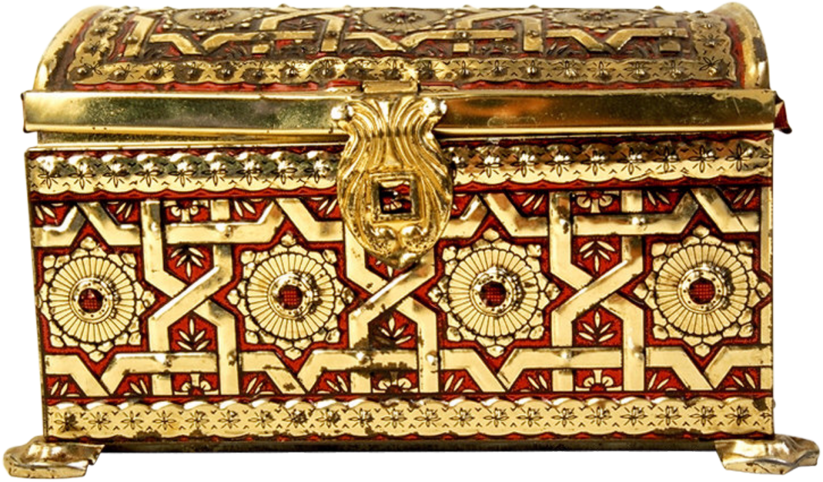 Стилизованный сундук сокровищ