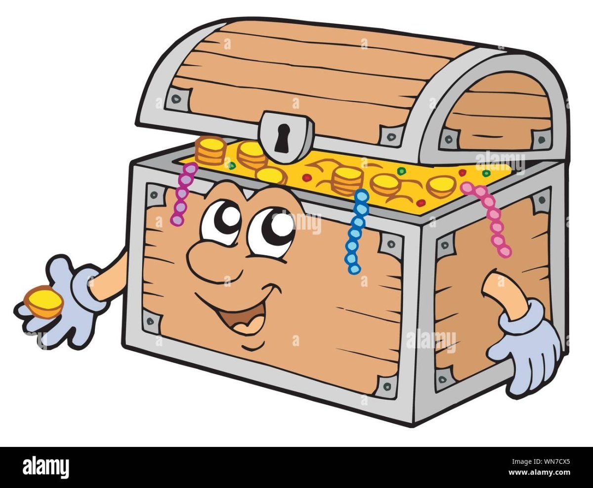 Закрытый сундук для детей